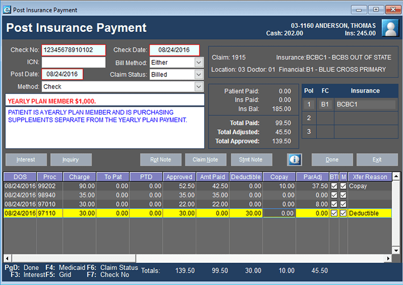 eTHOMAS Practice Management Software