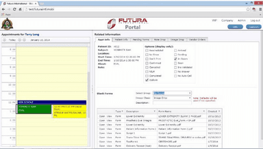 Futura Patient portal