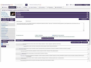 Gastroenterology-Cloud HPI