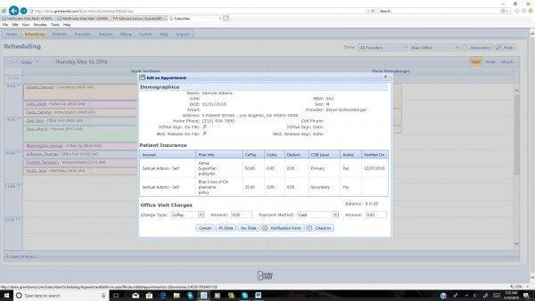 GravitasMD EHR Check-in