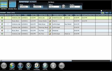 HealthTec Trilogy Patient scheduling