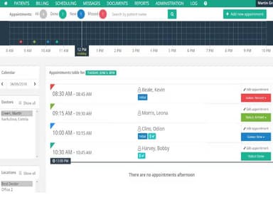 iSmart EHR Schedule Appointments