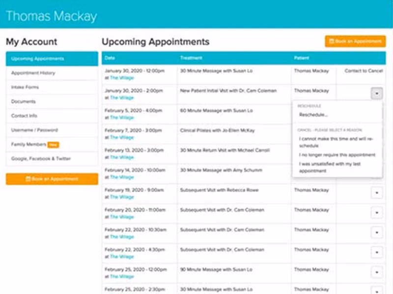 Jane App Appointment Email Confirmation