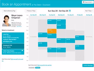 Jane App Appointment Scheduling