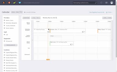 Kareo Medical Billing Calendar