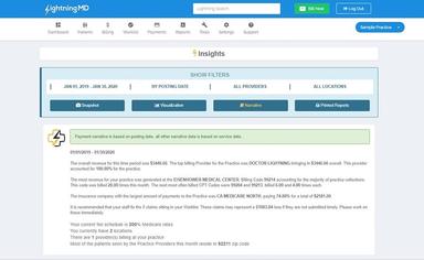 Lightning MD Practice Management Software