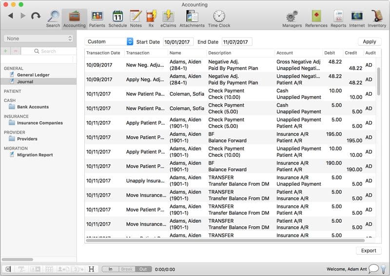 MacPractice Accounting