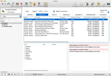 MacPractice e-claims