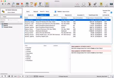 MacPractice e-claims