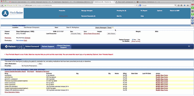 Medicfusion EHR Practice info