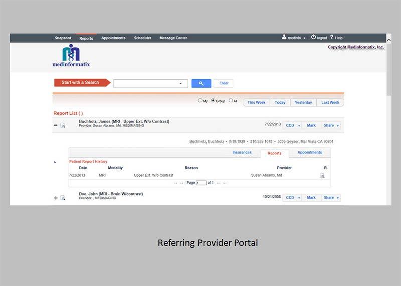 MedInformatix RIS EHR Software