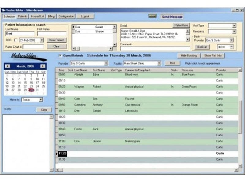 Medscribbler Scheduler