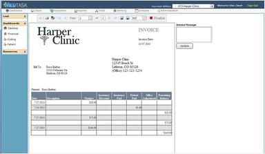 Medtask Enterprise Invoice