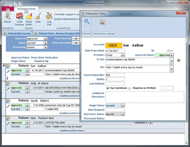 MedWorxs Evolution Dashboard