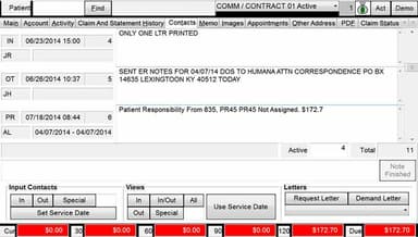 Mercury Medical Software Contract history