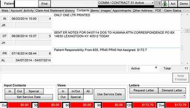 Mercury Medical Software Contract history