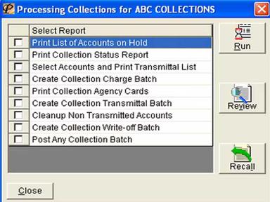 Mountainside Software - Collection Processing