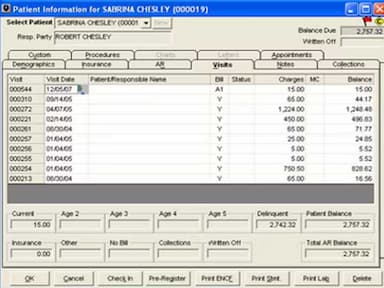 Mountainside Software - Patient Visit