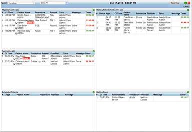 MyCare EHR - Patient Monitor Dashboard