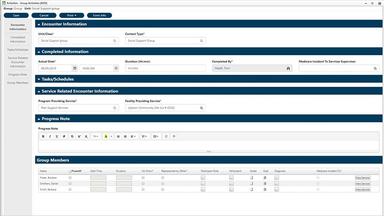 myEvolv EHR Group entry