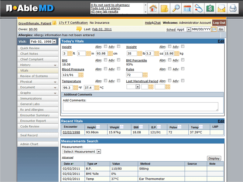 nAbleMD Vitals