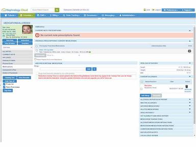 Nephrology-Cloud EHR - Medication