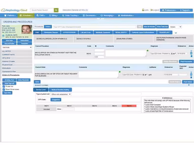 Nephrology-Cloud EHR - Order Procedures