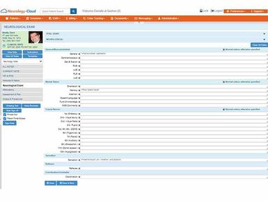 Neurology-Cloud EHR - Neurological Exam