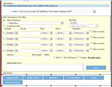 NextStep - Medication Plan