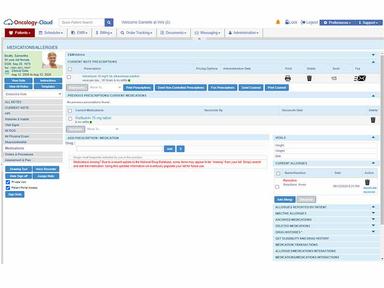 Oncology-Cloud Medication management