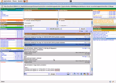 OSCAR EMR eChart