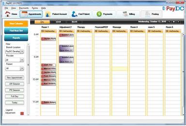 PayDC Chiropractic Scheduling