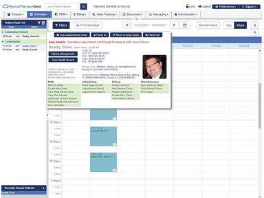 PhysicalTherapy Cloud Scheduler