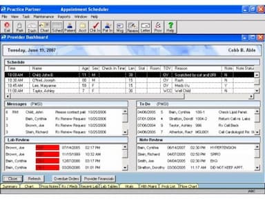 Practice Partner Dashboard
