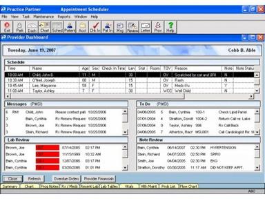 Practice Partner Dashboard