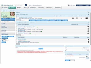 Pulmonology Cloud - Medication Management