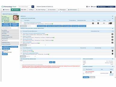 Pulmonology Cloud - Medication Management