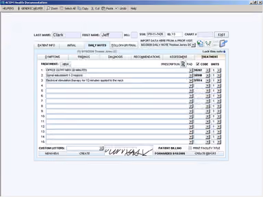 RAPID EHR - Daily Notes