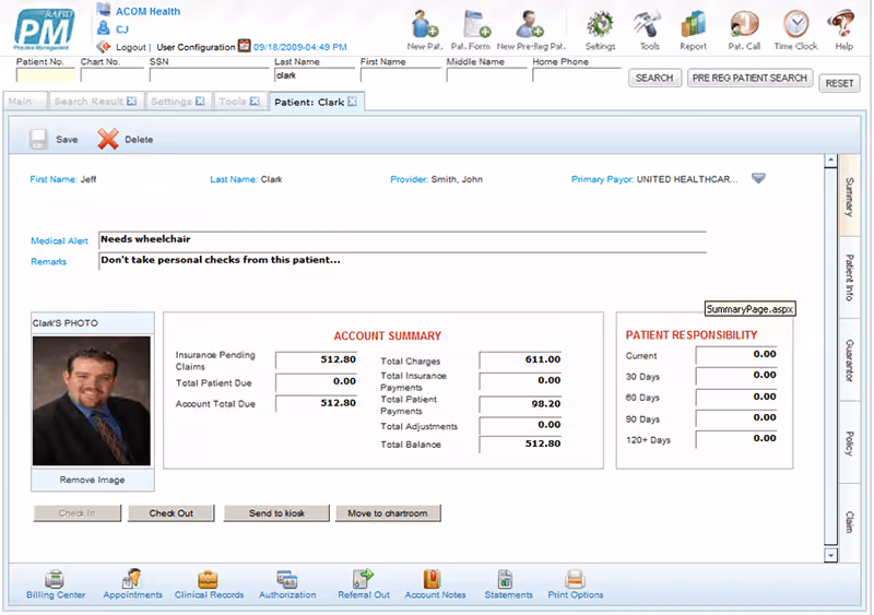 RAPID EHR Software by ACOM Health