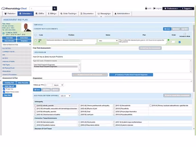 Rheumatology Cloud Assessment Plan