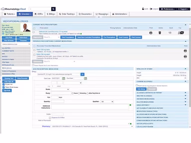 Rheumatology Cloud Dashboard