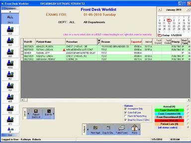 Front Desk Worklist