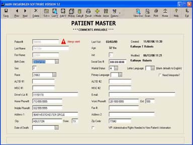 Patient Master