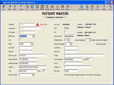 Patient Master