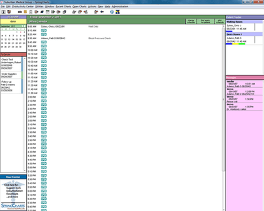 SpringCharts EHR Calendar