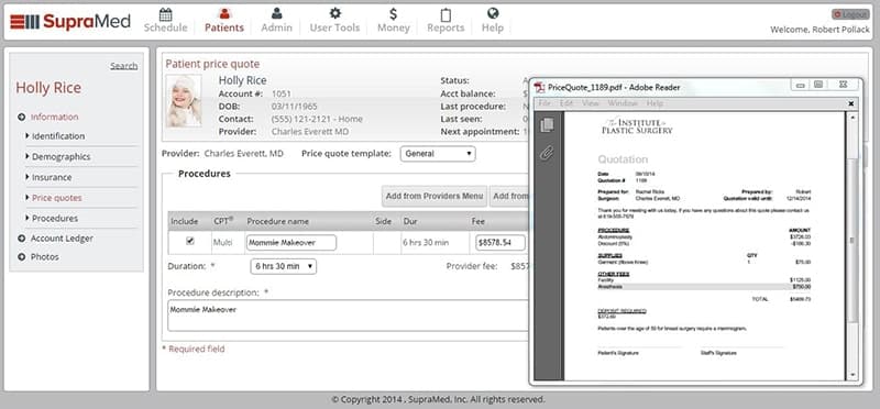 SupraMed EHR Software