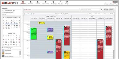 SupraMed Schedule
