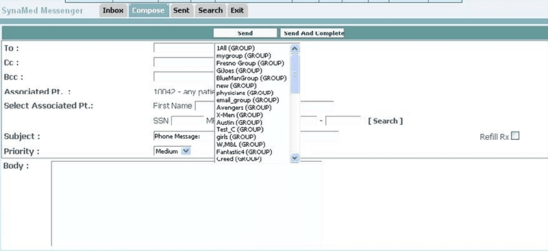 SynaMed EHR Software