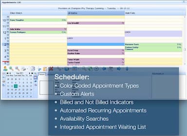 TherapyRehab Plus Scheduler