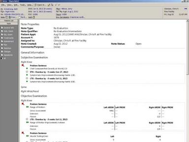 Therapy Source EMR Note Properties